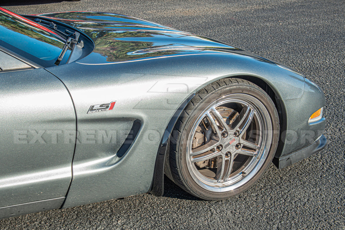 Chevrolet Corvette C5 Front Extended Splash Guards image 15