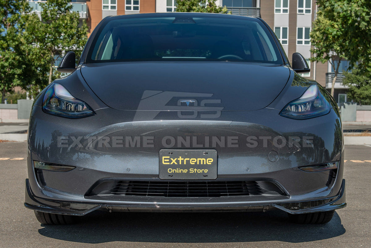 2020-24 Tesla Model Y Performance Front Splitter Lip image 8