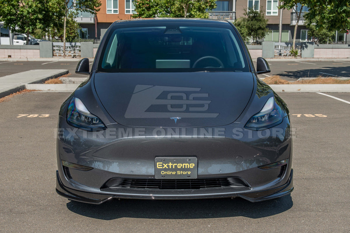 2020-24 Tesla Model Y Performance Front Splitter Lip image 6