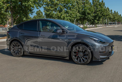 2020-24 Tesla Model Y Performance Side Skirts Rocker Panels image 9