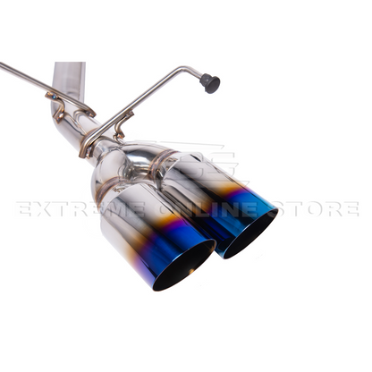 2022-Up Subaru WRX | Axle Back Muffler Delete Single Wall 4 Quad Tips Exhaust image 18