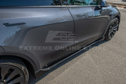 2020-24 Tesla Model Y Performance Side Skirts Rocker Panels image 5