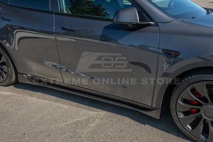 2020-24 Tesla Model Y Performance Side Skirts Rocker Panels image 8