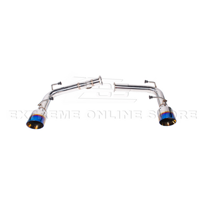 2022-Up Toyota GR86 Subaru BRZ Cat Back Dual Tips Exhaust Kit image 33