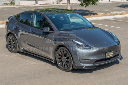 2020-24 Tesla Model Y Performance Front Splitter Lip image 5