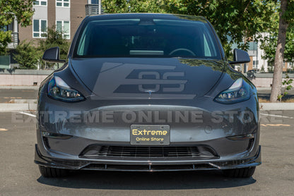 2020-24 Tesla Model Y Front Splitter Lip & Side Skirt image 17