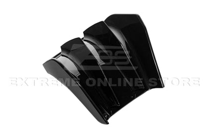 Corvette C7 Add On Rear Bumper Diffuser image 23