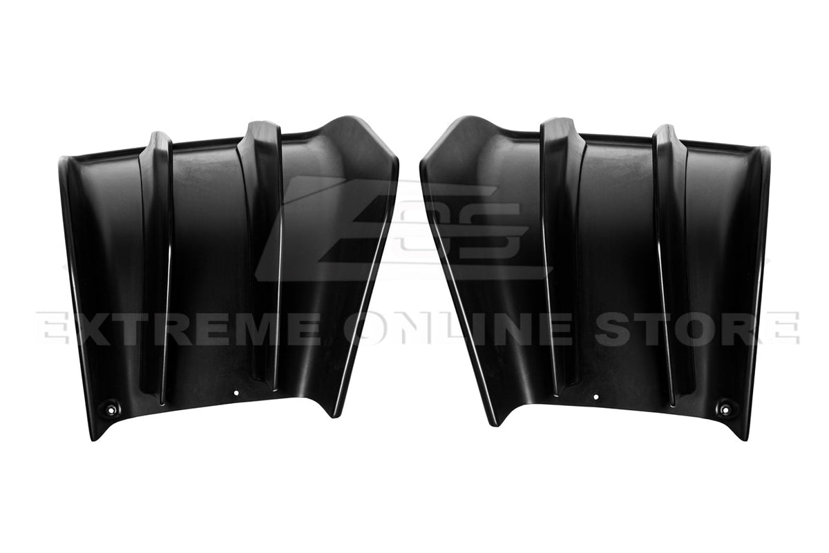 Corvette C7 Add On Rear Bumper Diffuser image 33