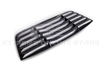 2008+ Dodge Challenger Rear Window Louver Sun Shade Cover image 13