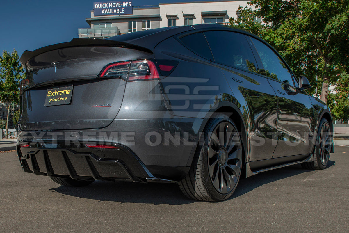 2020-24 Tesla Model Y Performance Rear Bumper Diffuser image 3