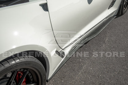 Corvette C7 Z06 Conversion Side Skirts Rocker Panels image 26