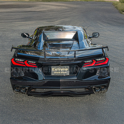 5VM Package Corvette C8 Stingray DRY CARBON FIBER Rear Spoiler image 27