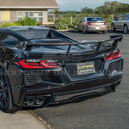 5VM Package Corvette C8 Stingray DRY CARBON FIBER Rear Spoiler image 24