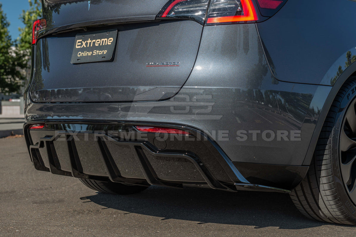2020-24 Tesla Model Y Performance Rear Bumper Diffuser image 5