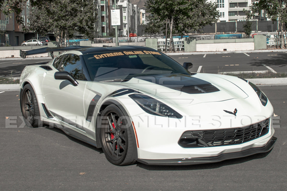 Corvette C7 Z06 Conversion Side Skirts Rocker Panels image 27