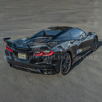 5VM Package Corvette C8 Stingray DRY CARBON FIBER Rear Spoiler image 28