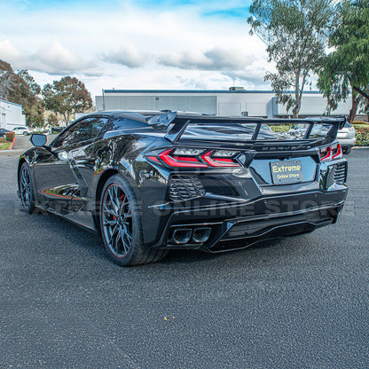 5VM Package Corvette C8 Stingray DRY CARBON FIBER Rear Spoiler image 23