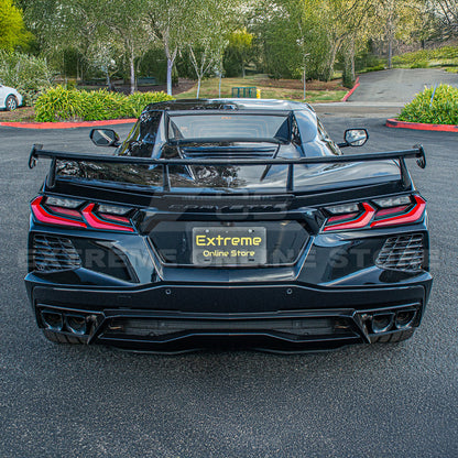 5VM Package Corvette C8 Stingray DRY CARBON FIBER Rear Spoiler image 26