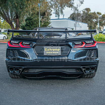 5VM Package Corvette C8 Stingray DRY CARBON FIBER Rear Spoiler image 25