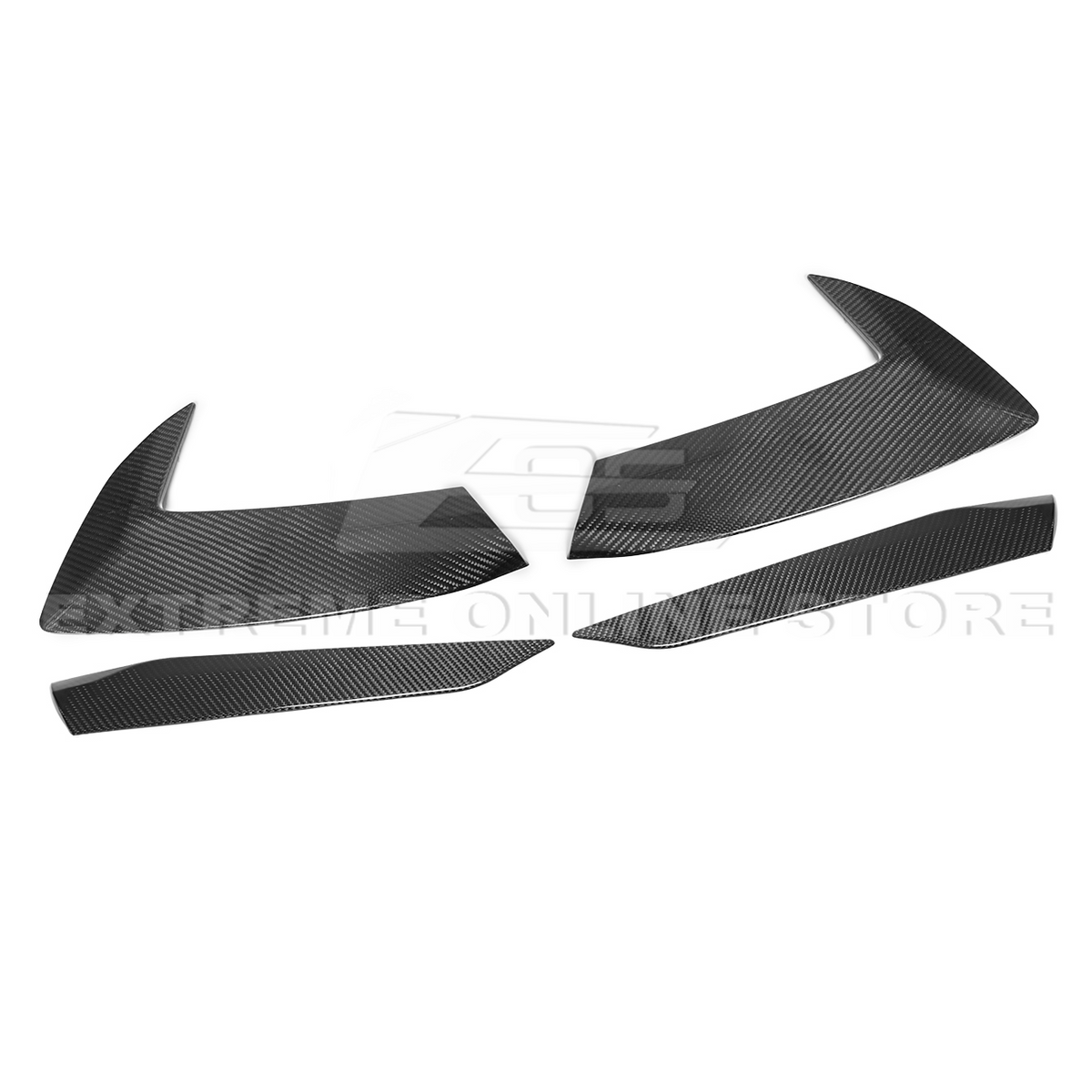 Corvette C8 Stingray DRY CARBON FIBER Door Garnish image 16