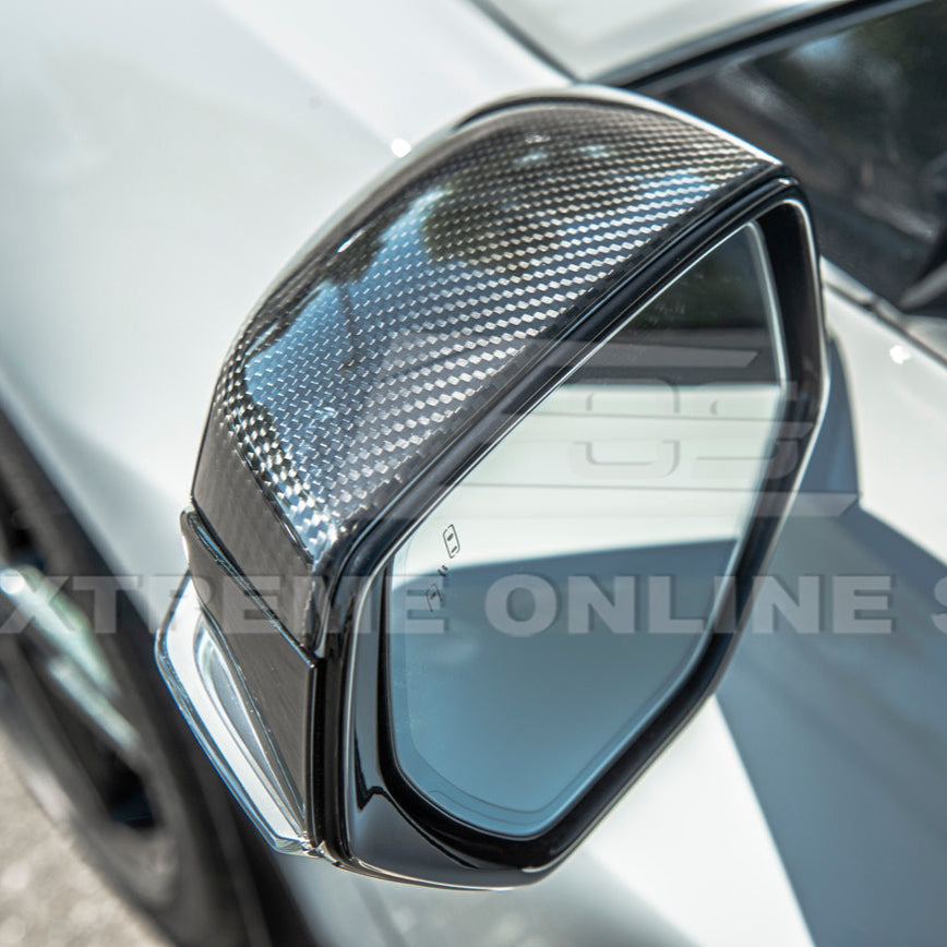 Corvette C8 DRY CARBON FIBER Upper Mirror Covers image 14