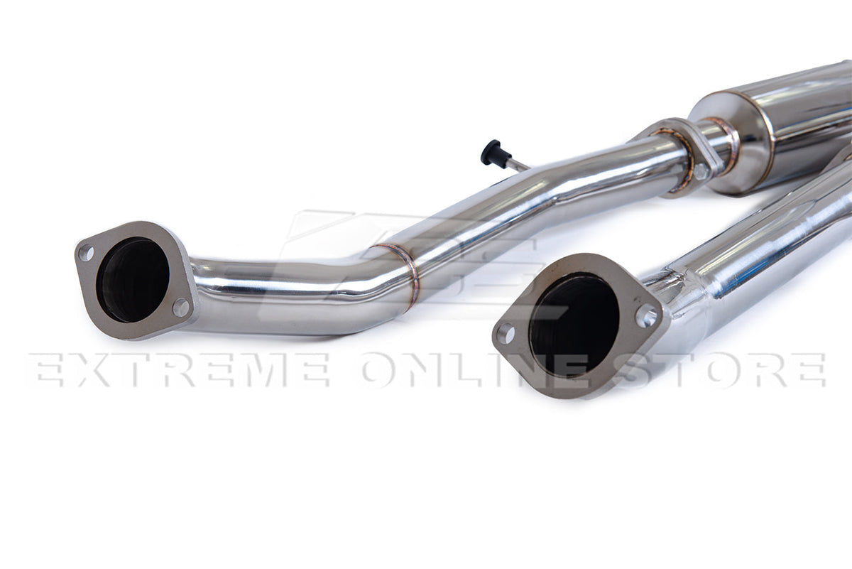 2017-Up Infiniti Q50 2WD 2.5" Resonated Mid-Pipe image 4