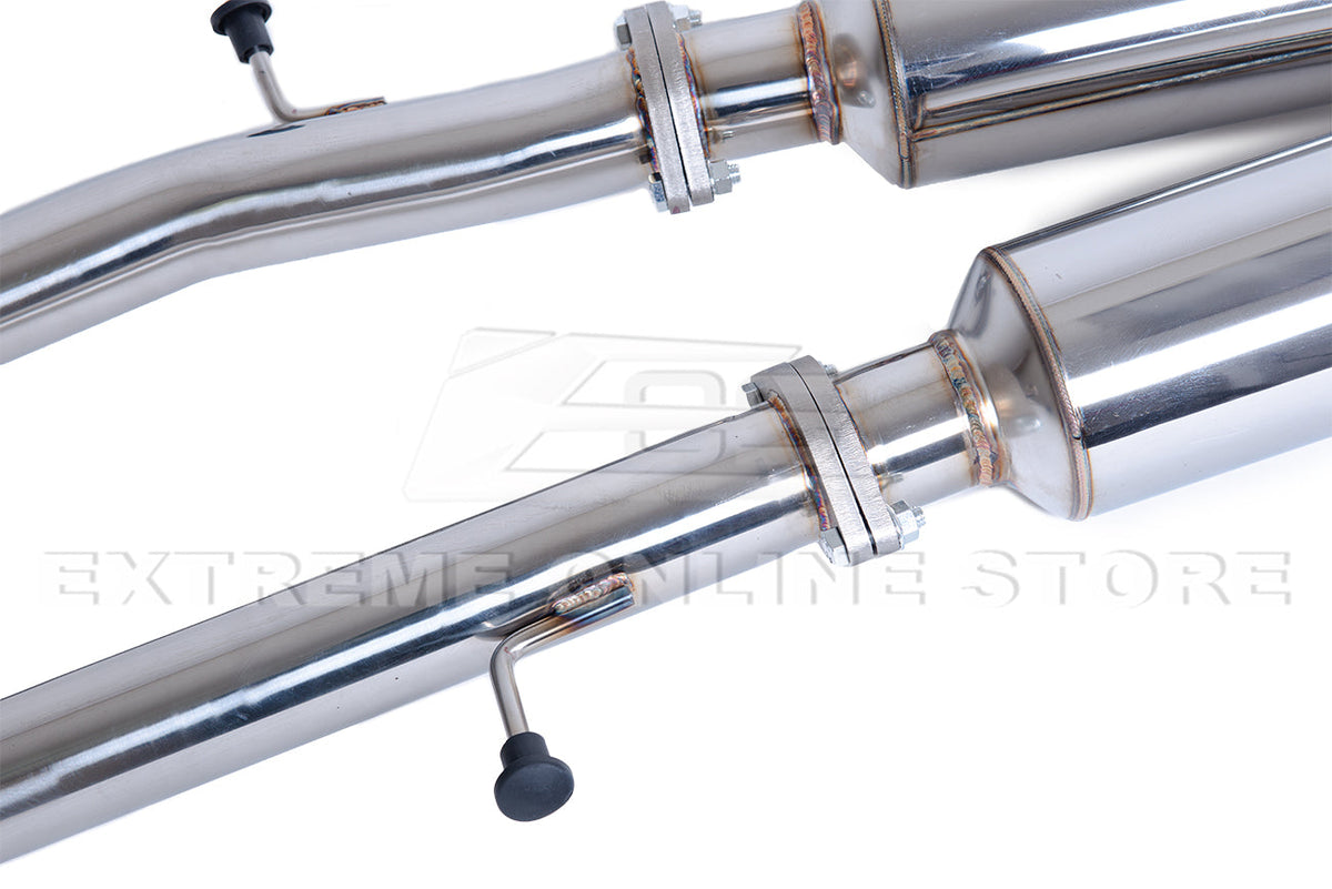 2017-Up Infiniti Q50 2WD 2.5" Resonated Mid-Pipe image 5