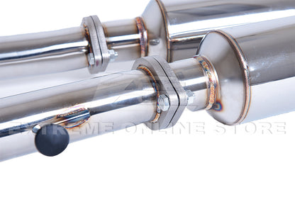 2017-Up Infiniti Q50 2WD 2.5" Resonated Mid-Pipe image 6