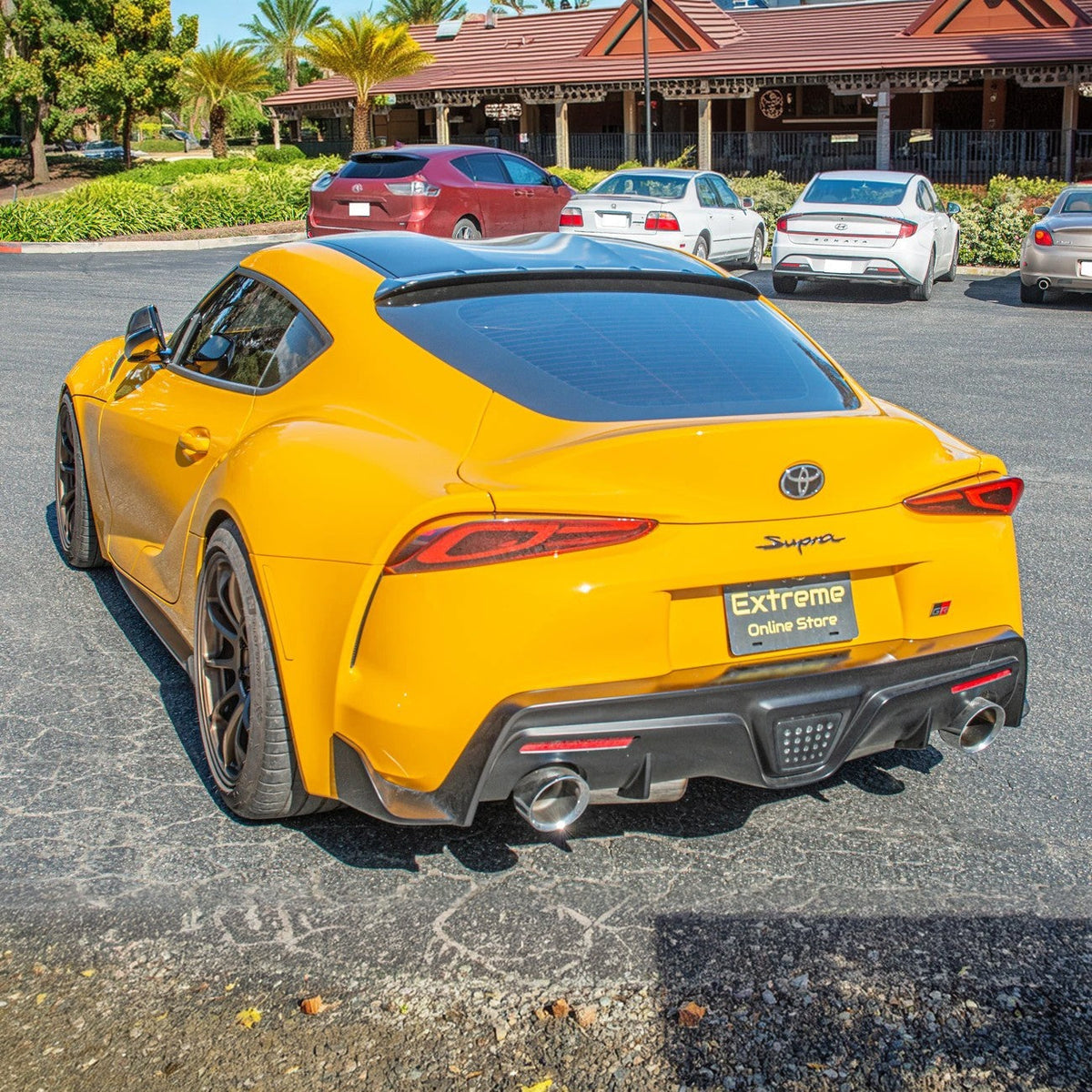 2020-Up Toyota Supra Performance Rear Roof Spoiler image 12