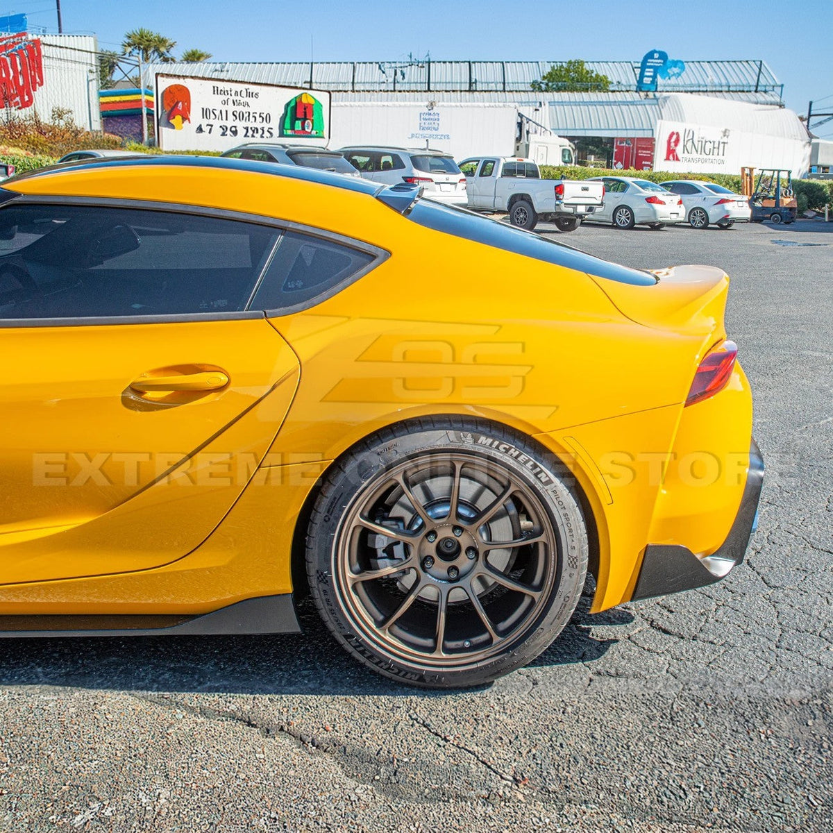 2020-Up Toyota Supra Performance Rear Roof Spoiler image 15