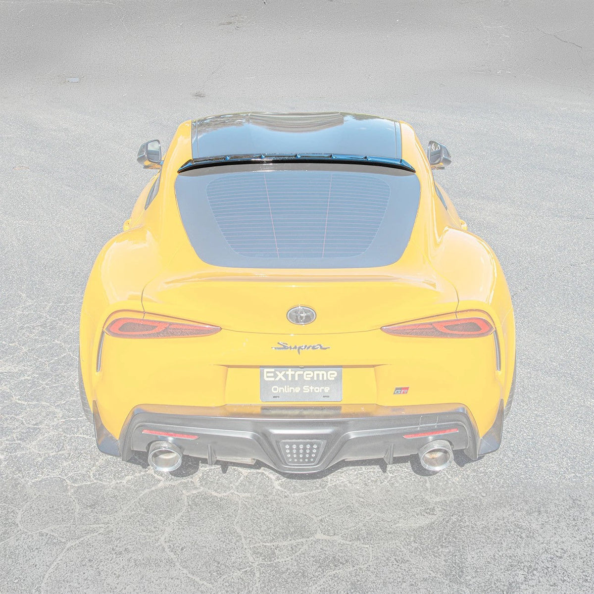 2020-Up Toyota Supra Performance Rear Roof Spoiler image 14