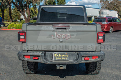 2020-Up Jeep Gladiator Rear Tailgate Lid Spoiler image 8