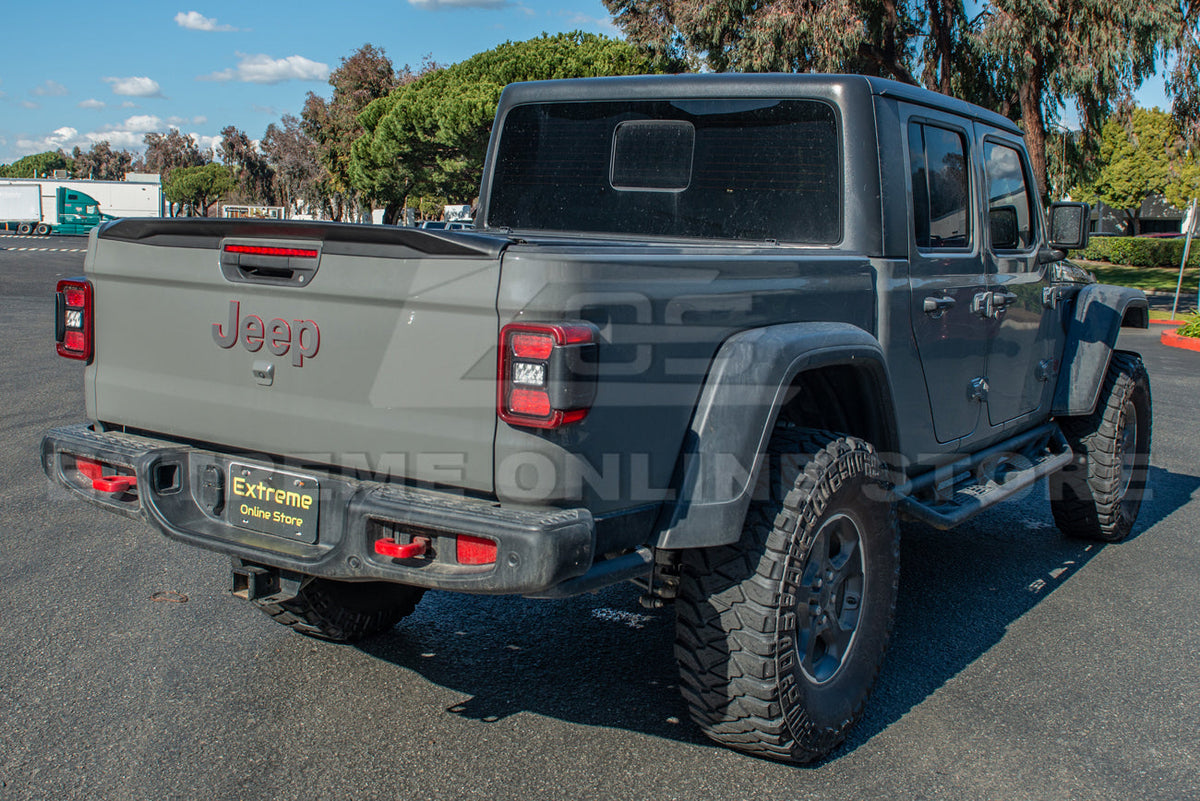 2020-Up Jeep Gladiator Rear Tailgate Lid Spoiler image 9