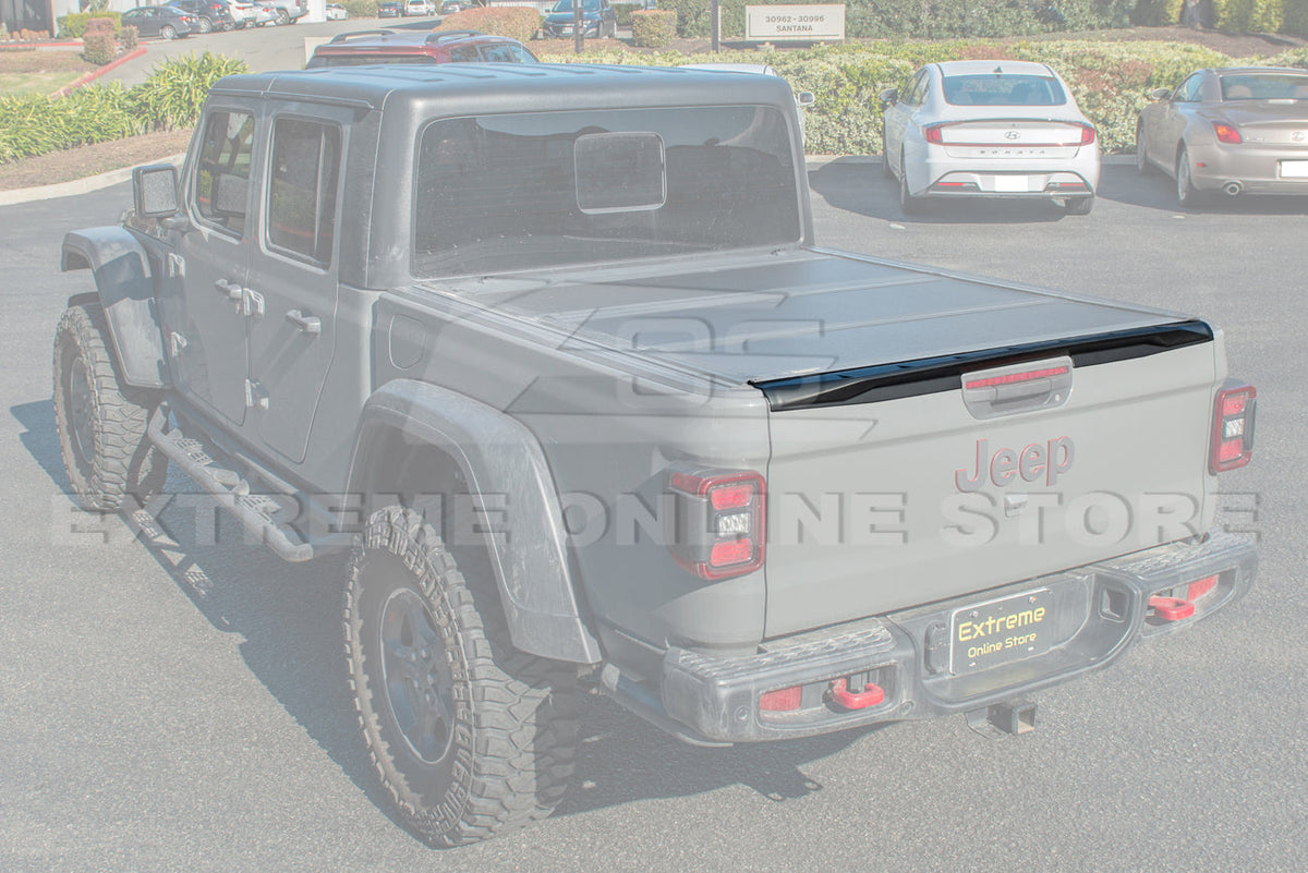 2020-Up Jeep Gladiator Rear Tailgate Lid Spoiler image 13