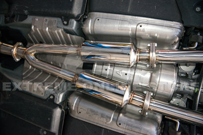 2017-Up Infiniti Q50 2WD 2.5" Resonated Mid-Pipe image 9