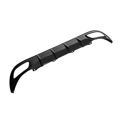 Dodge Charger Base SRT Style Rear Bumper Dual Exhaust Diffuser image 1