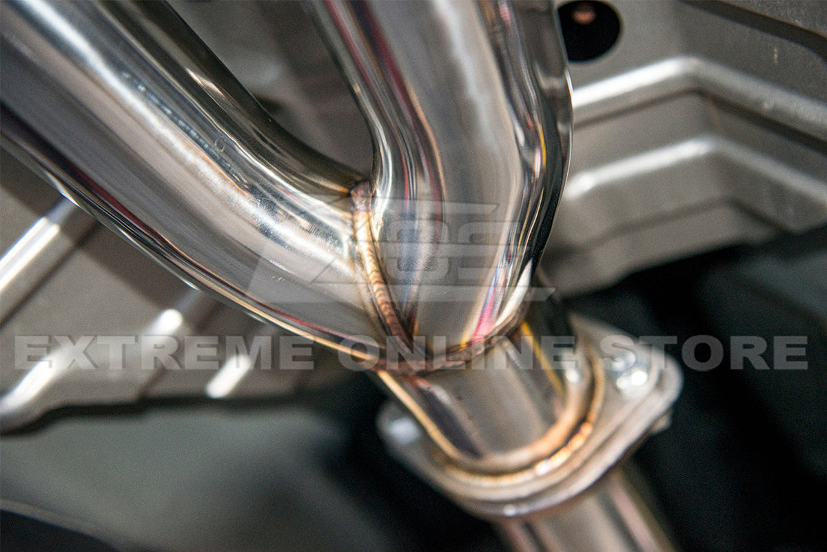 2017-Up Infiniti Q50 2WD 2.5" Resonated Mid-Pipe image 11