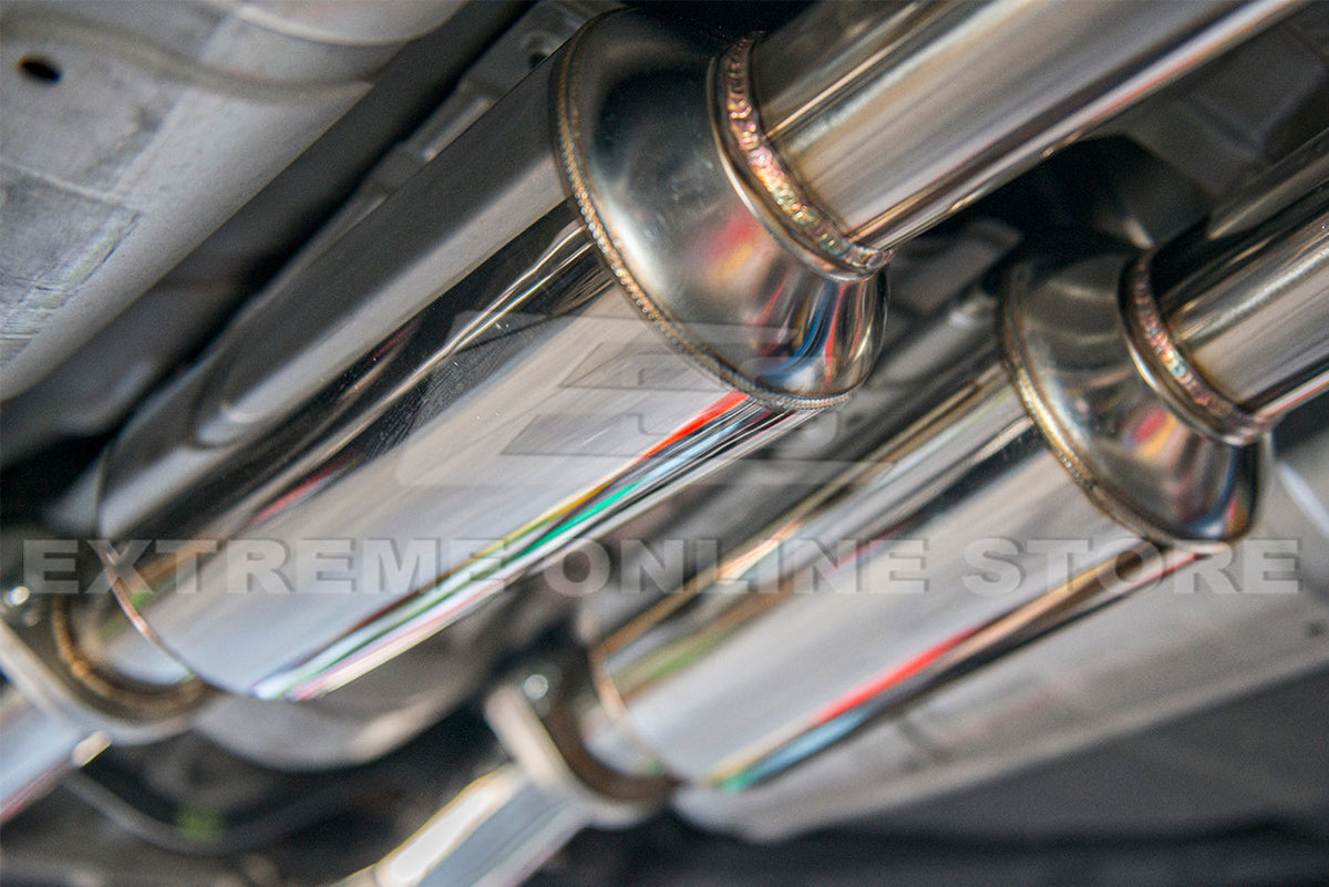2017-Up Infiniti Q50 2WD 2.5" Resonated Mid-Pipe image 12