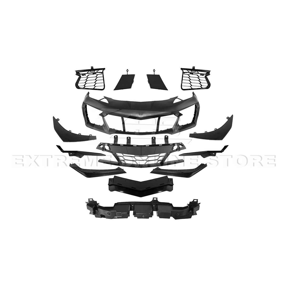 Corvette C8 Z06 Conversion Front Bumper Kit image 26
