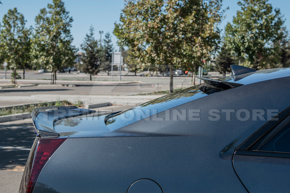 2008-13 Cadillac CTS CTS-V Sedan Rear Roof Spoiler image 9