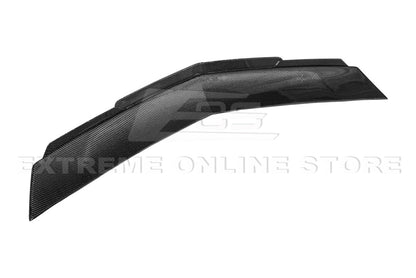 2009-15 Cadillac CTS-V Sedan Full Carbon Fiber Wickerbill Rear Trunk Spoiler image 4