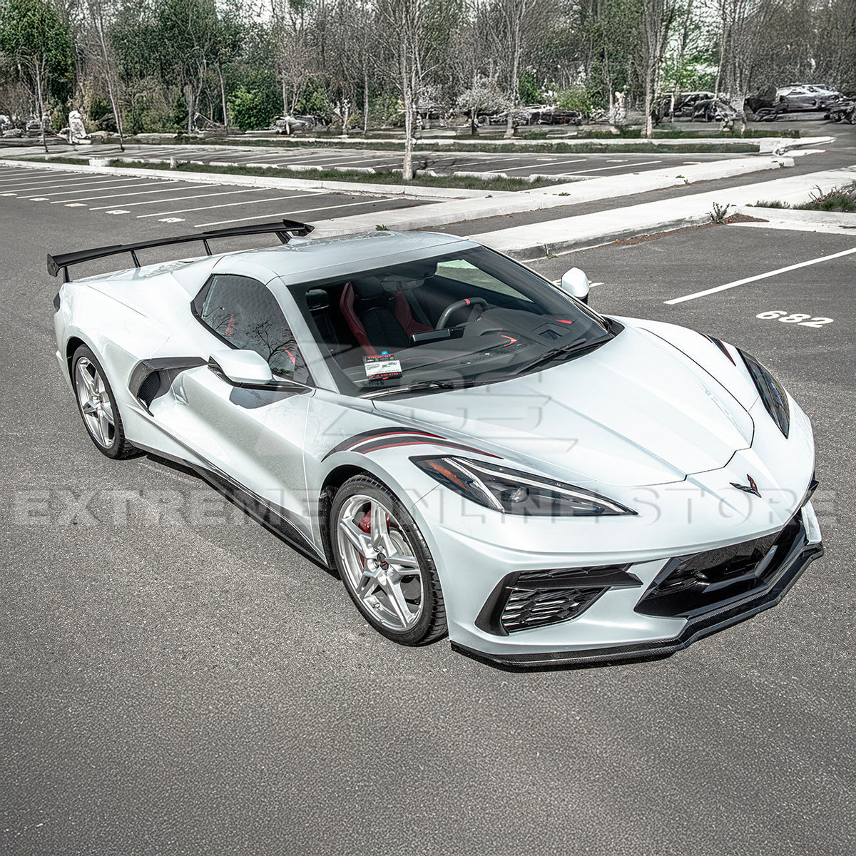 Chevrolet Corvette C8 Z51 Package Side Skirts image 32