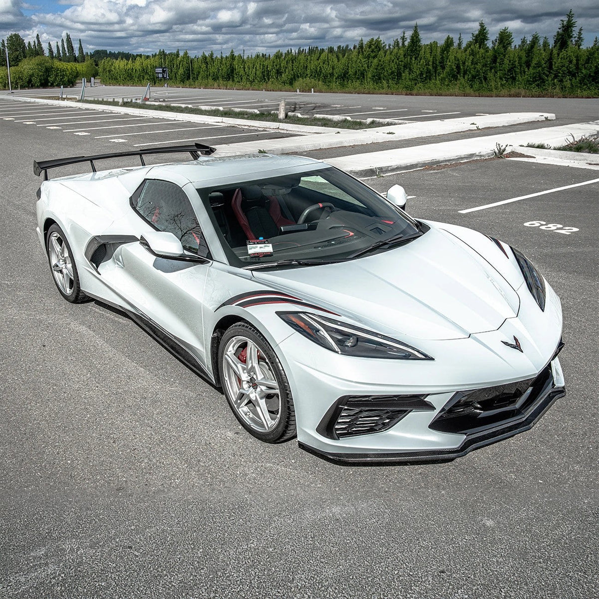 Corvette C8 Stingray Front Splitter & Side Skirts [Z51 Package] image 1