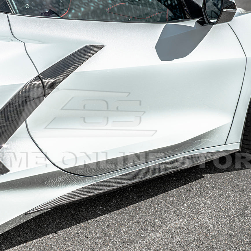 Corvette C8 Stingray Front Splitter & Side Skirts [Z51 Package] image 21