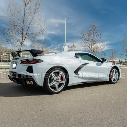 5VM Package Corvette C8 Stingray DRY CARBON FIBER Rear Spoiler image 10