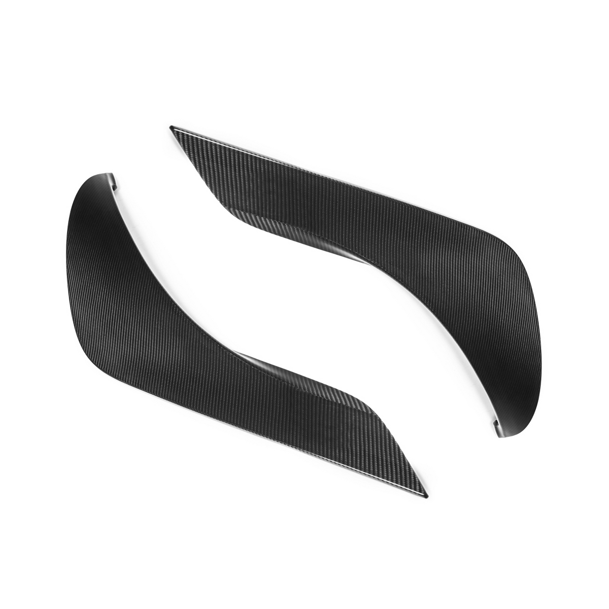 Blemished / Outlet - 2020-Up Toyota Supra CARBON FIBER Side Fender Scoop Accent Door Garnish image 2