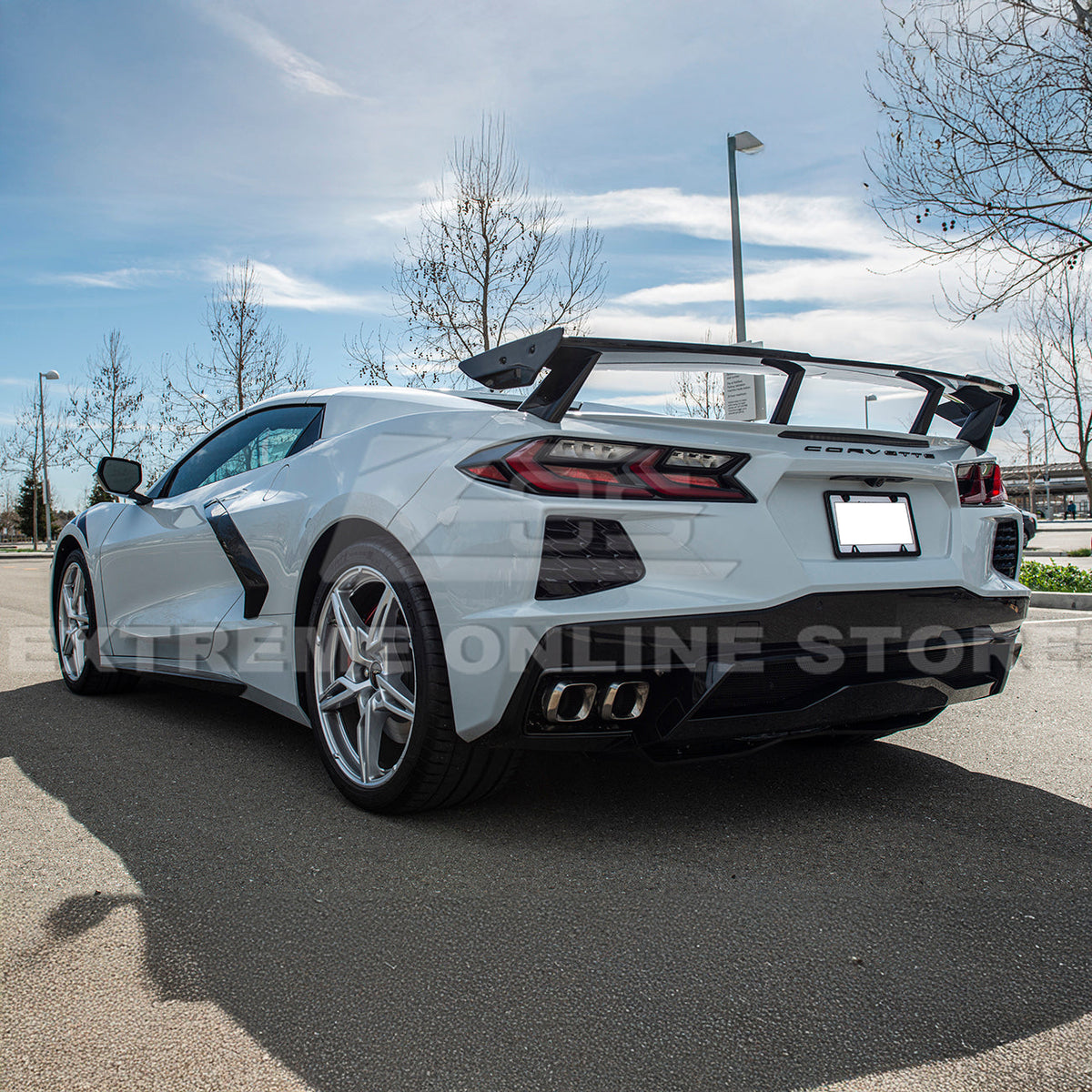 5VM Package Corvette C8 Stingray DRY CARBON FIBER Rear Spoiler image 6