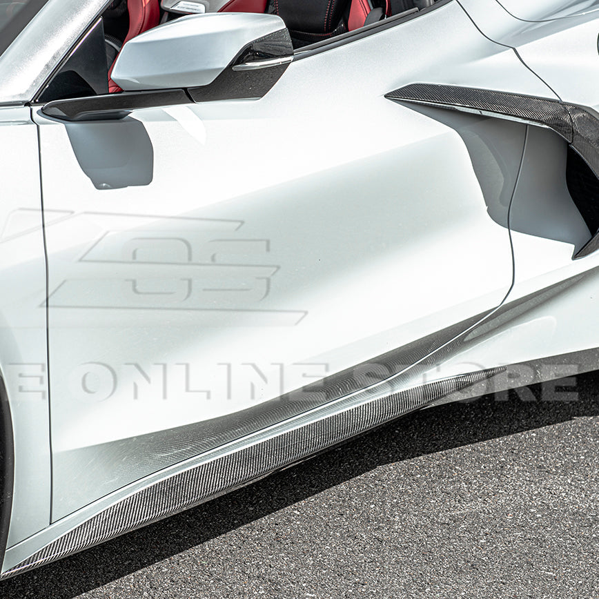 Chevrolet Corvette C8 Z51 Package Side Skirts image 37