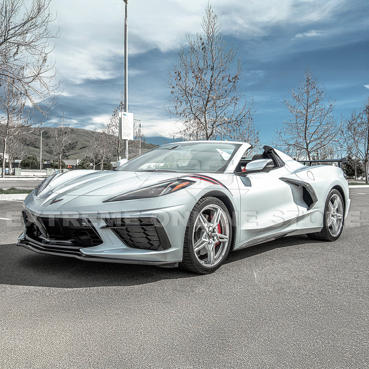 Chevrolet Corvette C8 Z51 Package Side Skirts image 28