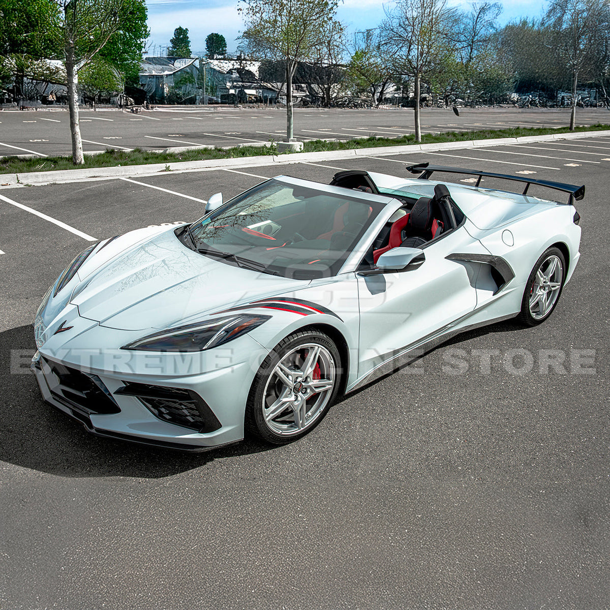 Chevrolet Corvette C8 Z51 Package Side Skirts image 29